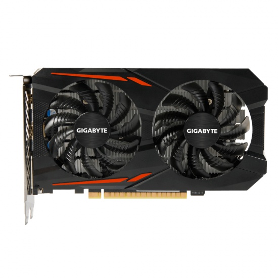 Gigabyte GeForce GTX 1050 OC 80 mm Dual Fan Graphics Card - 2 GB Image