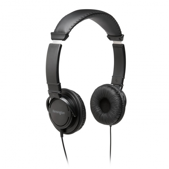 Kensington Wired Hi-Fi Headphones - Black - 9 ft Image