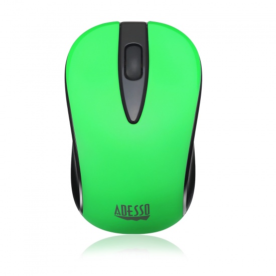 Adesso iMouse S70G Wireless RF Optical Neon Mouse - Green Image