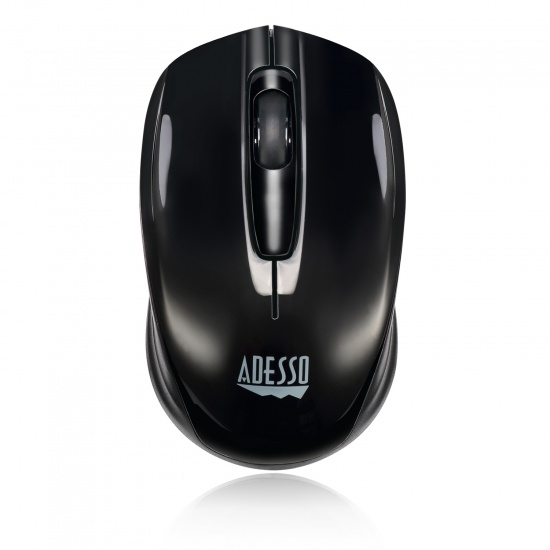 Adesso iMouse S50 Wireless RF Optical Mini Mouse - Black Image