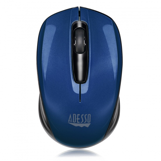 Adesso iMouse S50L Wireless Optical Mini Mouse - Blue Image
