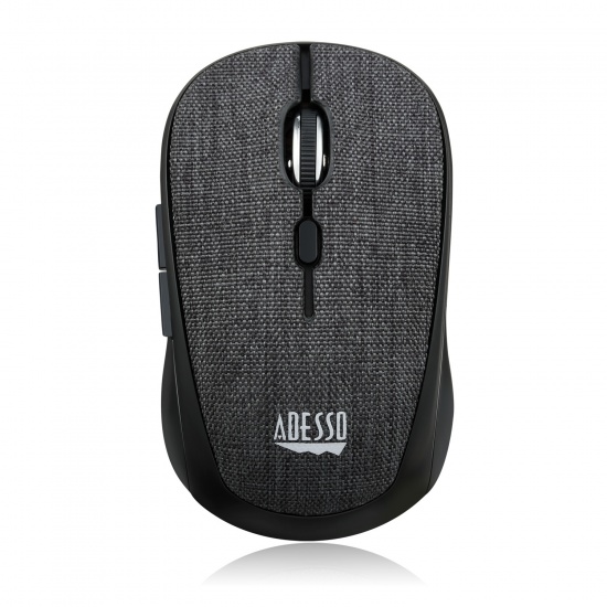 Adesso iMouse S80B Wireless Optical Fabric Mini Mouse - Black  Image