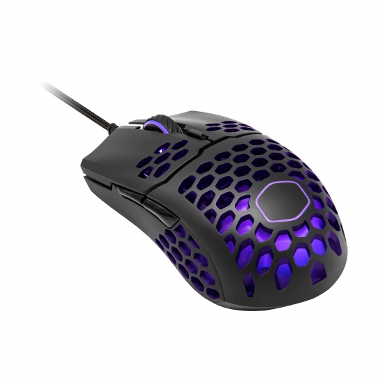 Cooler Master MM711 Wired Optical RGB Gaming Mouse - Matte Black Image