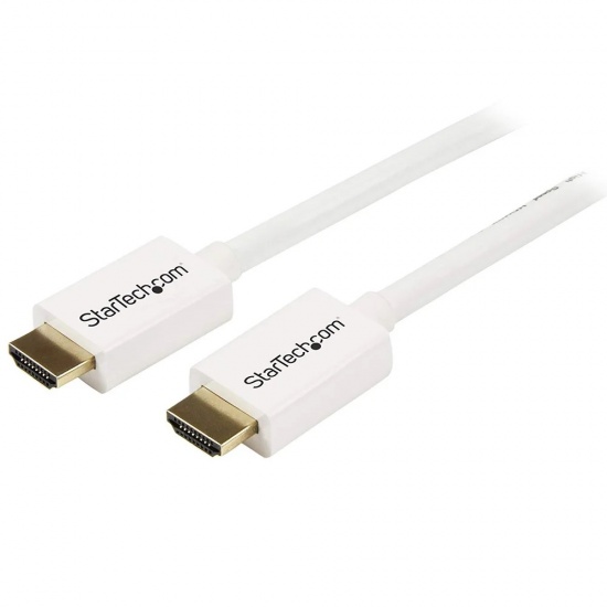C2G 6ft CL3 High Speed HDMI Cable - White Image
