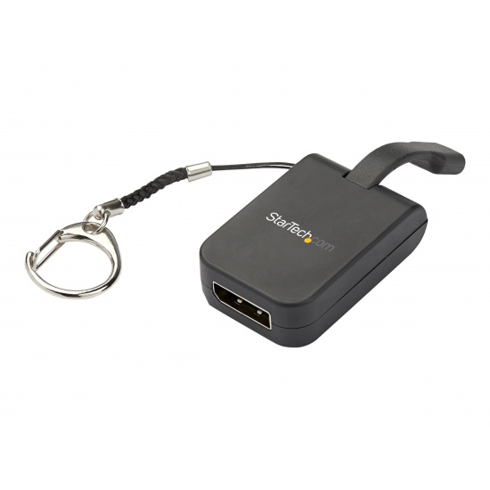 Startech Compact DisplayPort to USB-C Key Chain Adapter Image