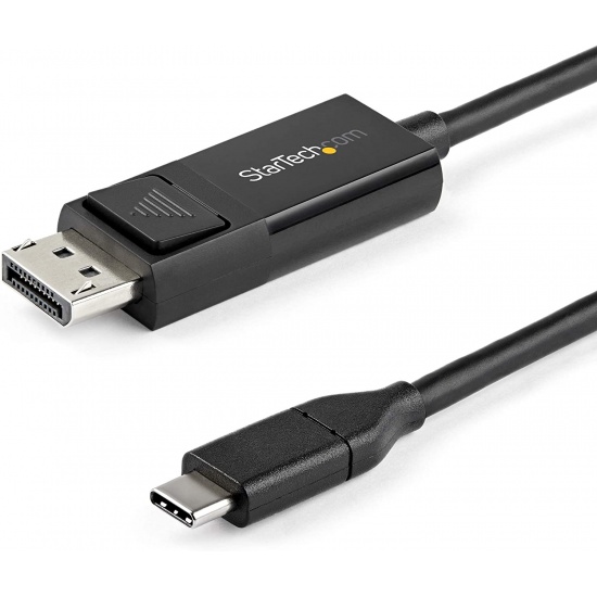 Startech 6ft DisplayPort to USB-C Cable - Black  Image