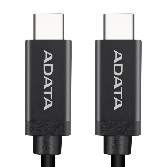 AData USB-C to USB-C 3.1 Gen2 (Reversible) Cable - Black - 100 cm Image