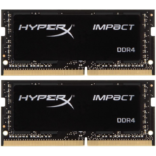 64GB Kingston HyperX Impact DDR4 SO-DIMM 2666MHz PC4-21300 CL16 Dual  Channel Kit (2x 32GB)