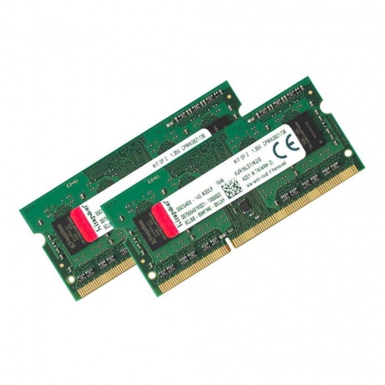 8GB Kingston ValueRAM DDR3L SO-DIMM 1600MHz PC3L-12800 CL11 Dual Channel Kit (2x 4GB) Image