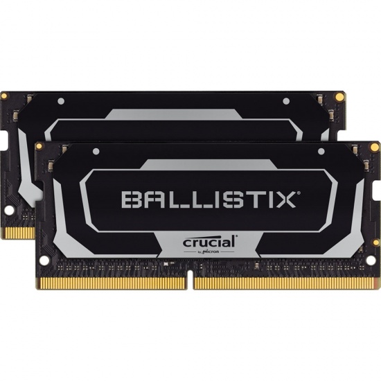 16GB Crucial Ballistix DDR4 SO-DIMM 2666MHz PC4-21300 CL16 Dual Channel Kit (2x 8GB) Image