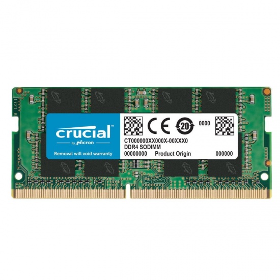 8GB Crucial DDR4 SO-DIMM 2666MHz PC4-21300 CL19 Memory Module Upgrade Image