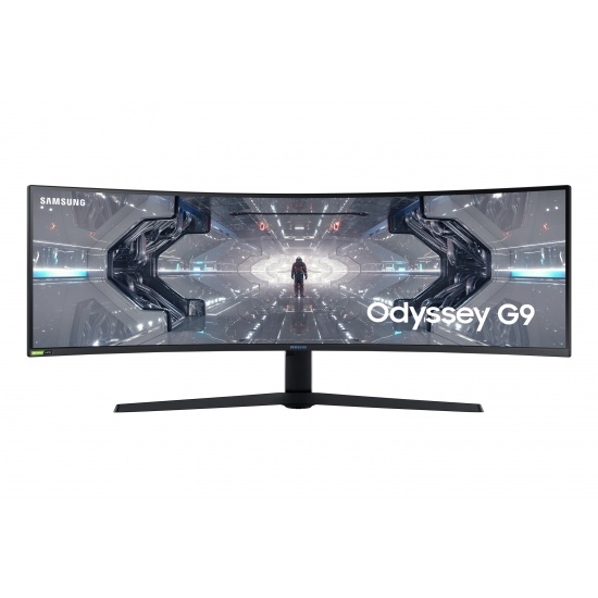 Samsung 5120 x 1440 pixels Odyssey G9 QLED Curved Monitor - 49 in Image