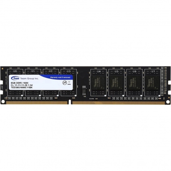8GB Team Group Elite DDR3 1600MHz CL11 Memory Module Image