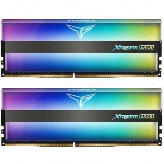 16GB Team Group T-Force Xtreem RGB DDR4 3200MHz CL16 Dual Channel Kit (2x 8GB) Image