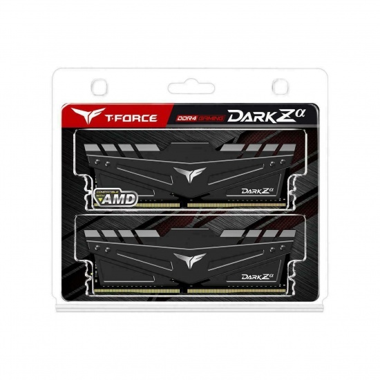 16GB Team Group T-Force Dark Za DDR4 4000MHz CL18 Dual Channel Kit (2x 8GB) Image