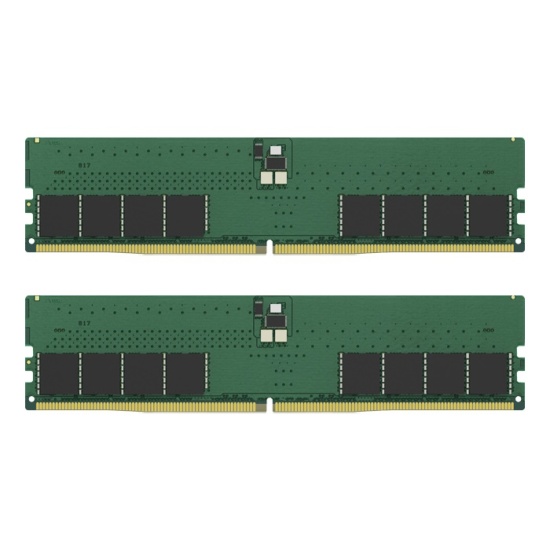 64GB Kingston ValueRAM 5600MHz CL46 DDR5 Dual Channel Kit (2x 32GB) Image
