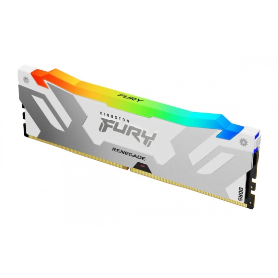 16GB Kingston FURY Renegade RGB 7200MHz DDR5 CL38 Memory Module - White Image