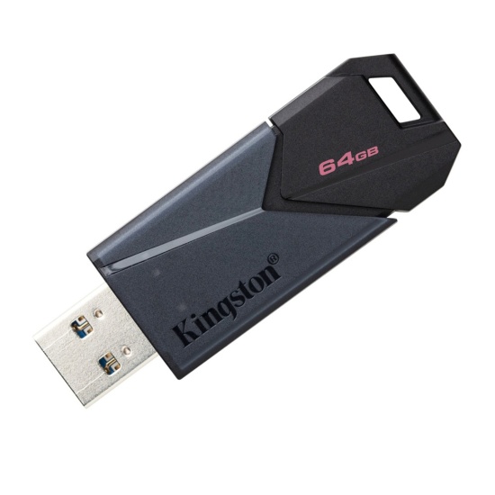 64GB Kingston DataTraveler Exodia Onyx USB 3.2 Gen 1 Flash Drive Image