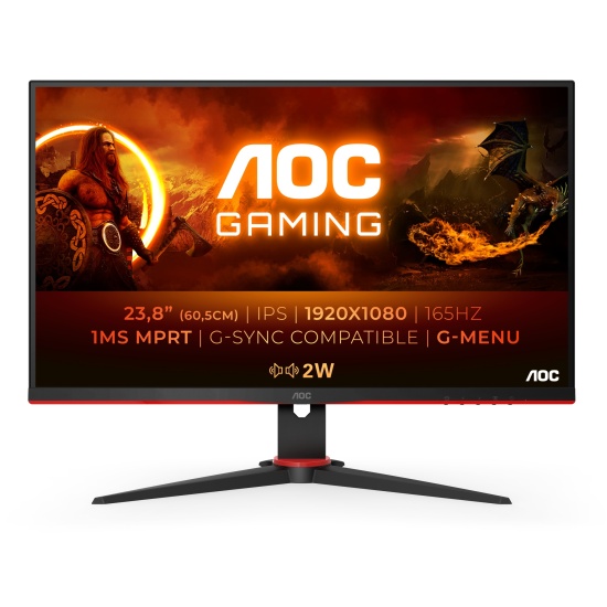 AOC 1920 x 1080 pixels Frameless Gaming Monitor - 23.8in Image