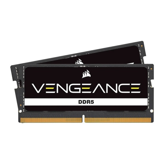 16GB Corsair Vengeance DDR5 SO-DIMM 4800MHz CL40 Dual Channel Kit (2x 8GB) Image