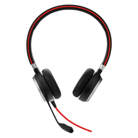 Jabra Evolve 40 Stereo/Mono Wired Headset w/Microphone Image