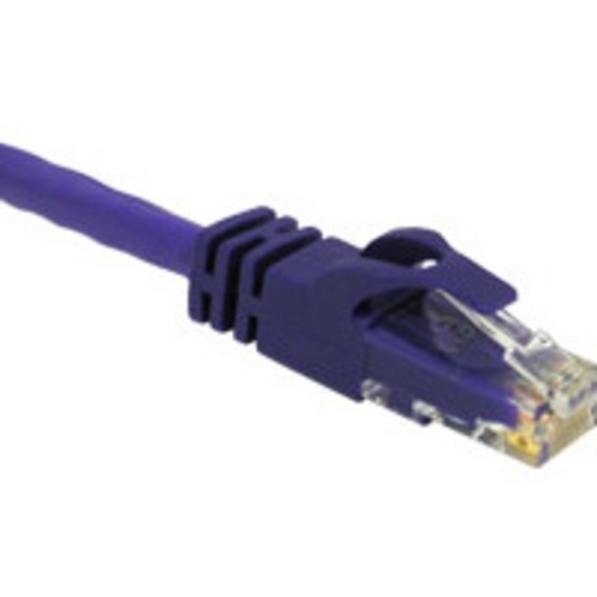 C2G Unshielded Snagless Cat6 Ethernet Network Cable - Purple - 6ft  Image
