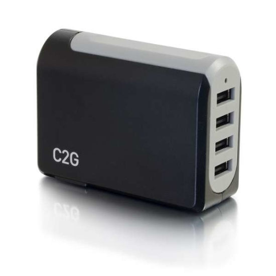 C2G 4-port AC to USB Wall Charger Image