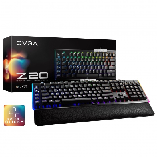 EVGA Z20 RGB Mechanical Keyboard US English Image