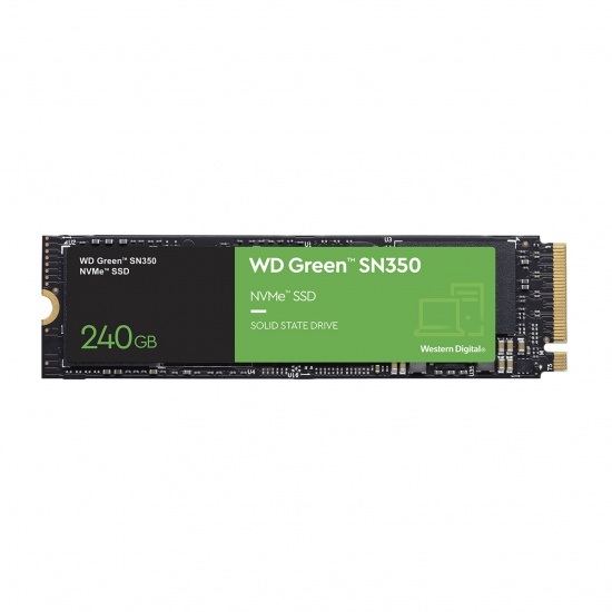 240GB Western Digital Green SN350 M.2 PCI Express 3.0 NVMe Internal SSD Image