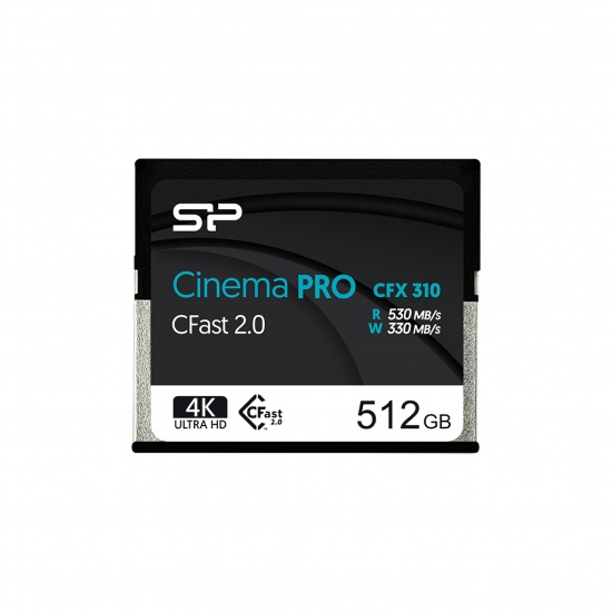 256GB Silicon Power Cinema Pro CFast 2.0 Memory Card Image