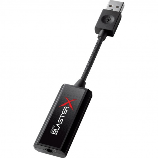 Creative Labs Sound BlasterX G1 USB Headphone Amplifier Portable Sound Card Image