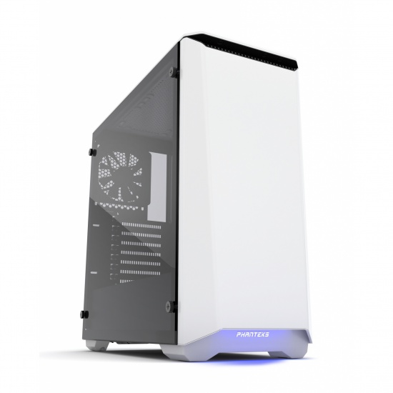Phanteks Eclipse P400 Mid-Tower Tempered Glass Computer Case - White Image