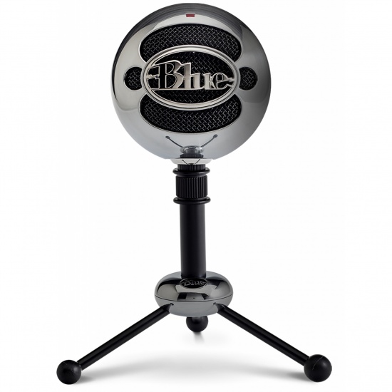 Blue Snowball USB Microphone - Black and Chrome Image