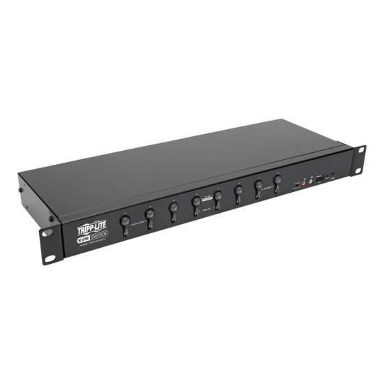 Tripp Lite 1U Rack Mount 8-Port DVI/USB KVM Switch Image