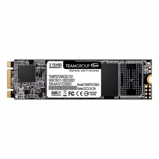 256GB Team Group MS30 M.2 SATA III Internal Solid State Drive Image