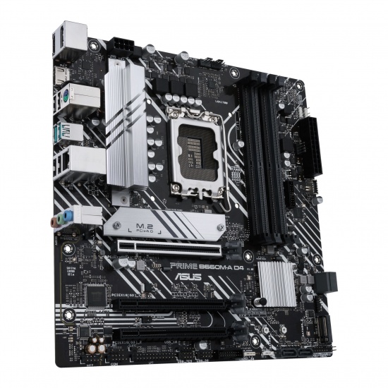 Asus Prime B660M-A D4 Intel LGA 1700 Micro ATX Motherboard Image
