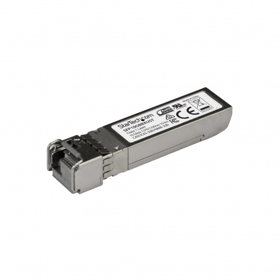 StarTech.com 100BASE-BX-10 GbE Gigabit Ethernet BiDi Fiber (SMF) MSA Uncoded SFP+ Transceiver Module (SFP10GBBXUST) Image