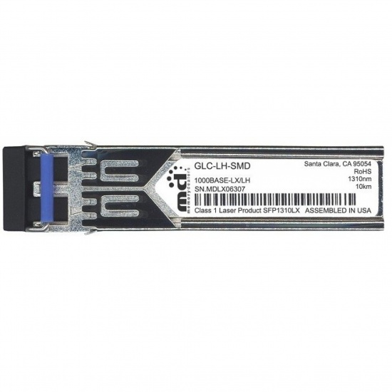 Cisco GLC-LH-SMD Compatible 1000BASE-LX/LH SFP (LC) MMF/SMF Transceiver Module Image
