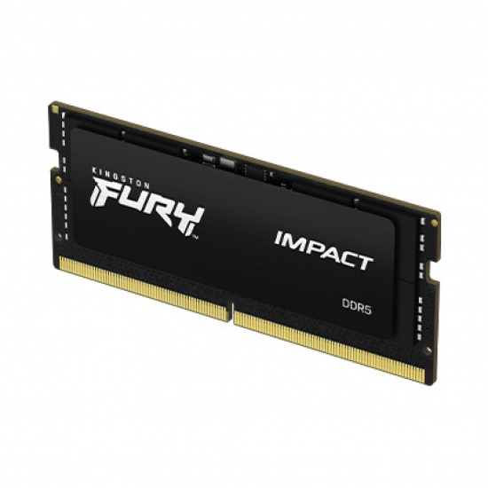 32GB Kingston FURY Impact DDR5 4800MHz CL38 SODIMM Memory Module (1 x 32GB) Image