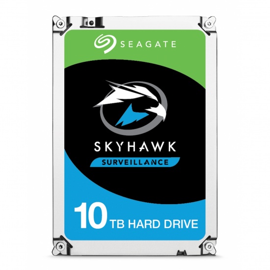 10TB Seagate SkyHawk AI 3.5-inch SATA 6Gb/s 7200RPM 256MB cache Internal Hard Drive Image
