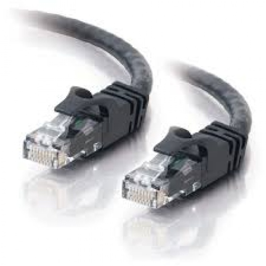 C2G 27153 Cat6 550MHz Snagless 10ft Patch Cable - Black  Image