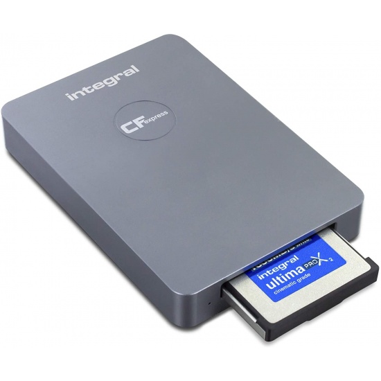 Integral USB 3.0 CFexpress Type 2 (USB3.2) Memory Card Reader Image