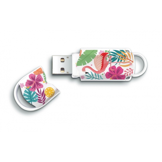 128GB Integral Xpression USB 3.0 Flash Drive Flamingo Image