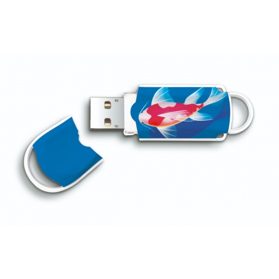128GB Integral Xpression USB 3.0 Flash Drive Koi Fish Image