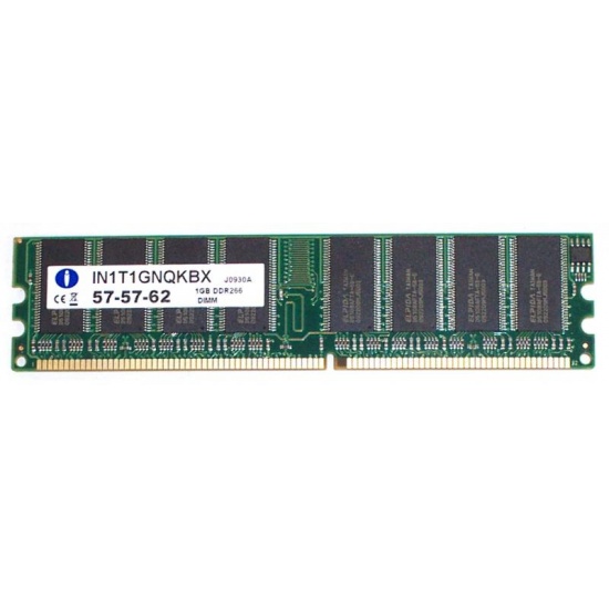 1GB Integral PC2100 DDR RAM CL2.5 desktop memory module 184 pins Image