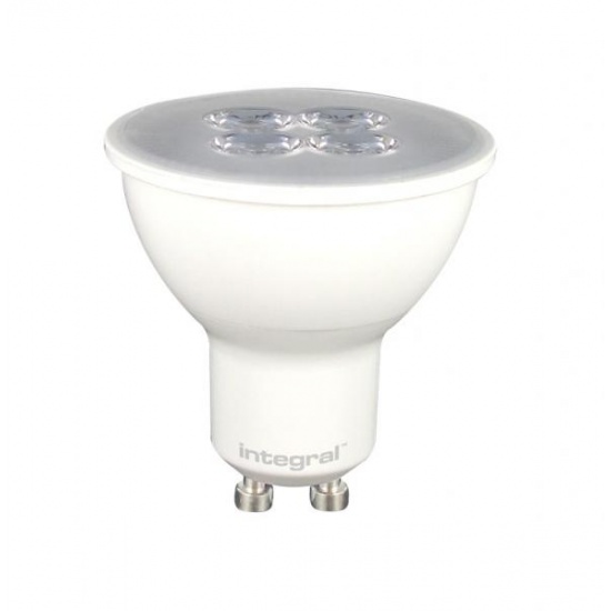 Integral GU10 LED Spotlight 5.3W/50W Warm White (ILGU105.3N03KBDNA) Image