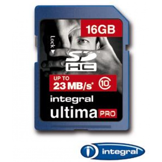 antique gear card 16GB Integral SDHC CL10 High-Speed memory card