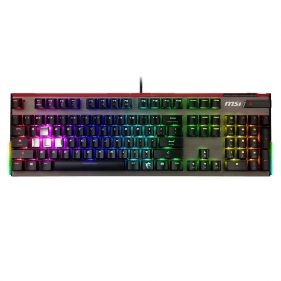 MSI Vigor GK80 Cherry Mx RGB Keyboard - US English Layout Image