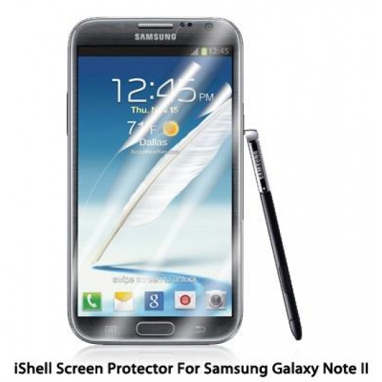 iShell Screen protector for Samsung Galaxy Note 2 (pack of 2) Image