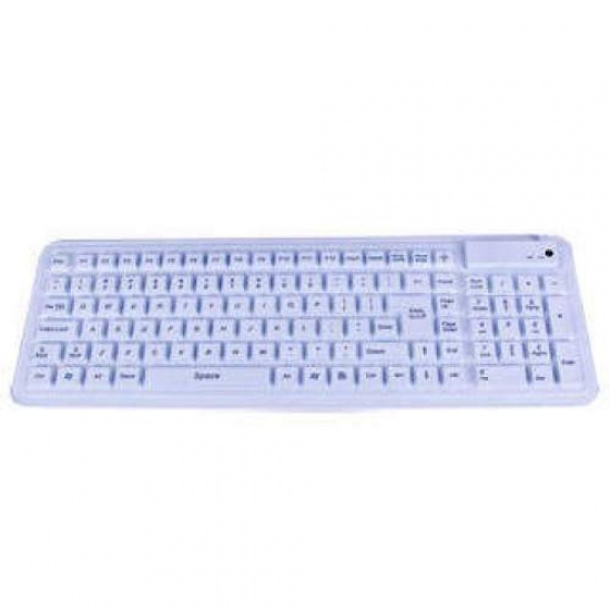 Seal Shield Glow2 USB English Keyboard - White Image